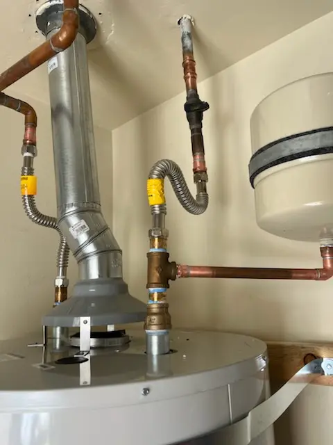 Water heater installation and plumbing repair in Sykesville